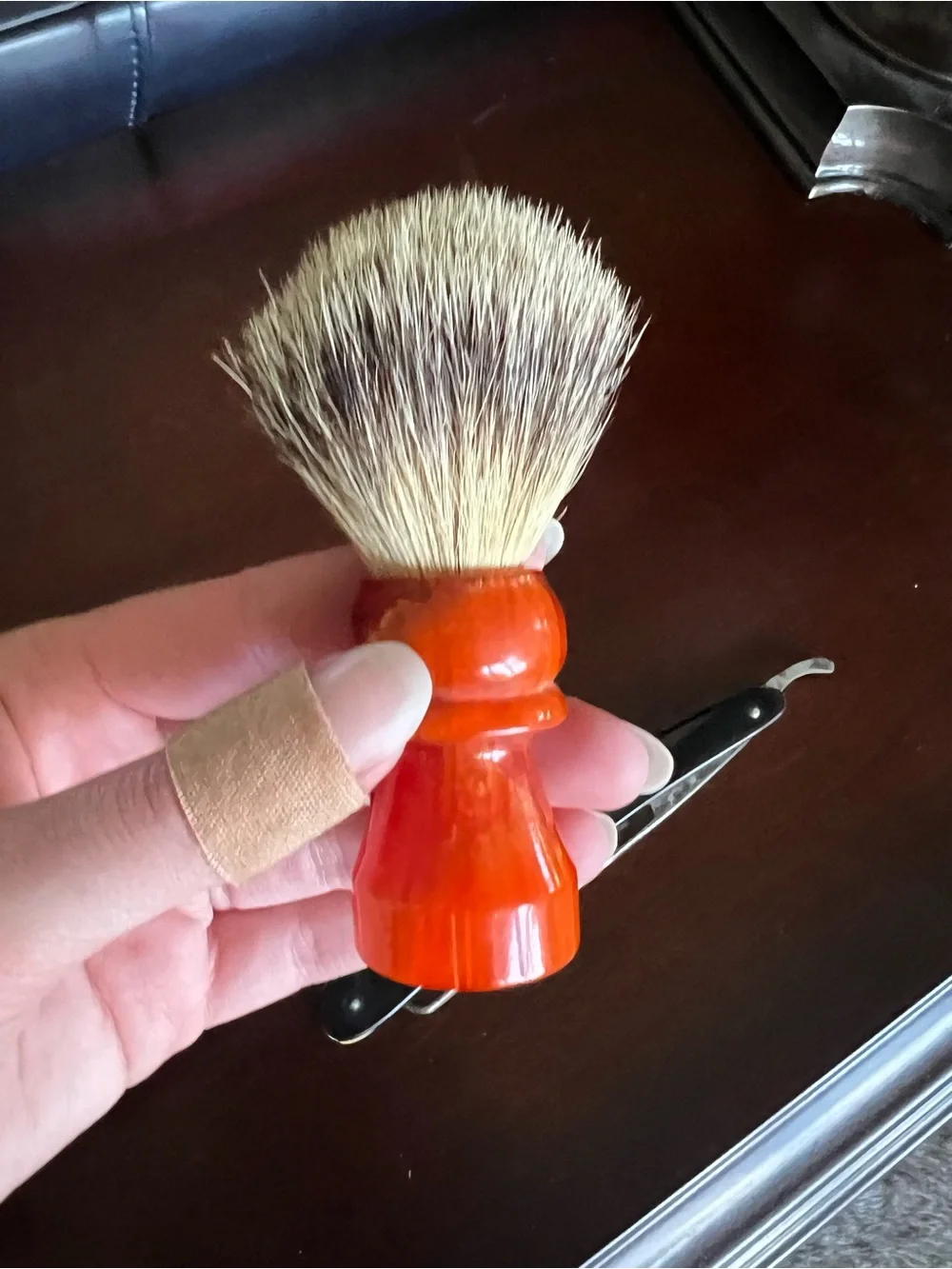 Antique Vintage Shaving Set Jones Mfg. Company